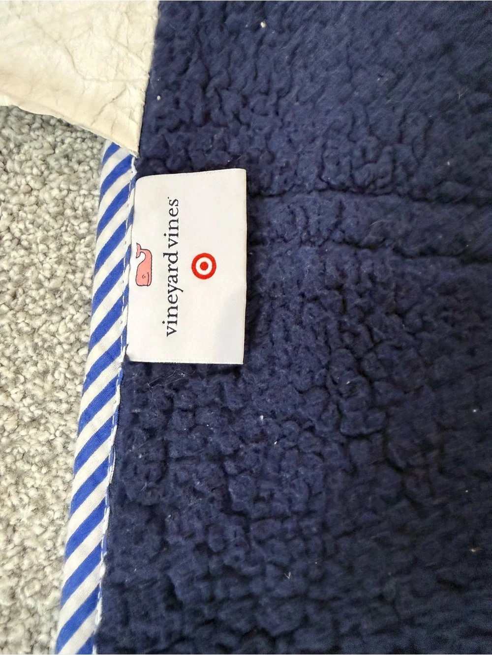 Vineyard Vines Target baby quilt
